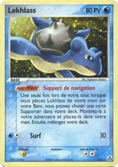 Lokhlass holo - Bloc Ex Créateur de Légende - 8/92