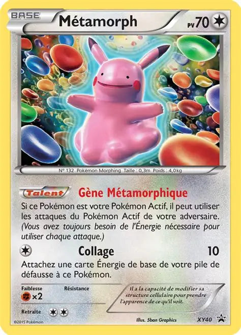 Metamorph Pikachu Holo - Promo  - XY40