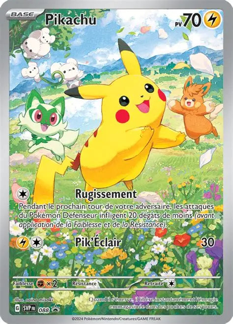 Pikachu  - Promo - SVP088