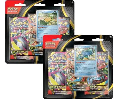 Tripack Méga Evolution