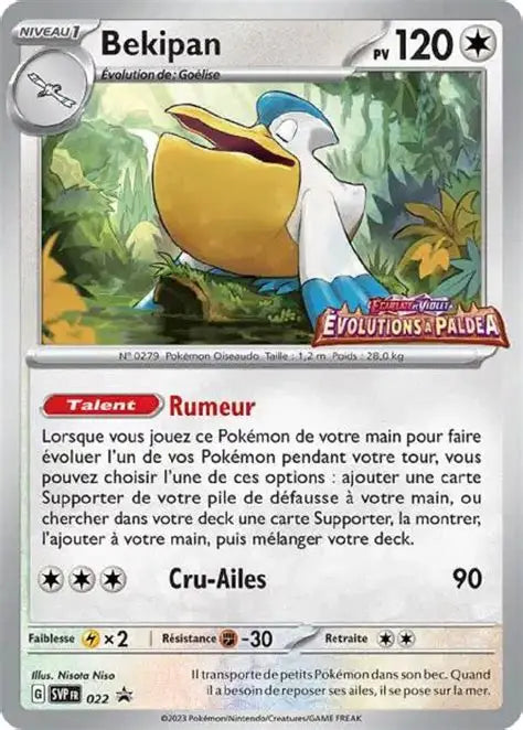 Bekipan Holo - Promo Stamp Evolution à Paldea - SVP022
