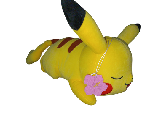 Peluche Pikachu qui Dort 25cm