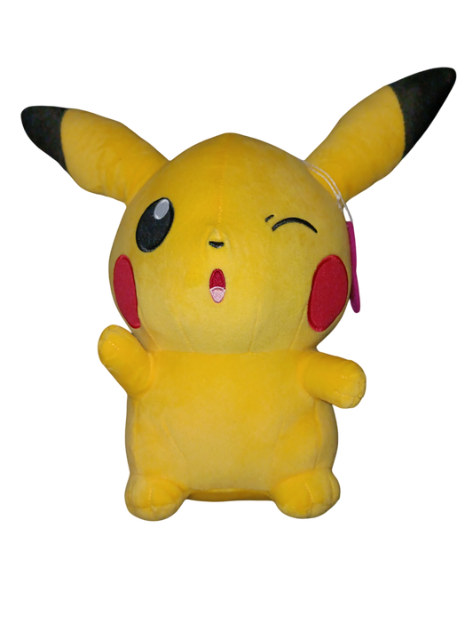 Peluche Pikachu Clin d'œil 29 cm