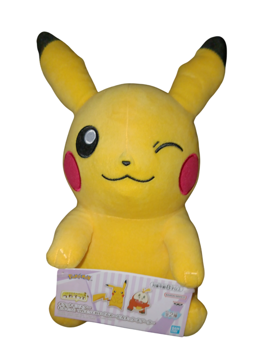 Peluche Pikachu Clin d'œil 30 cm