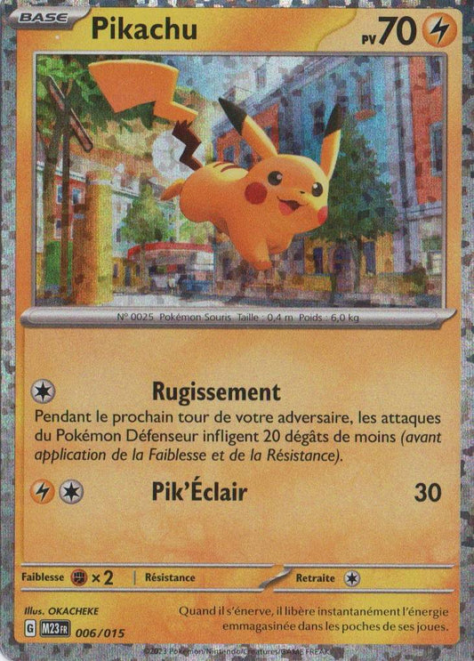 Pikachu Holo - Mac Donald 2023 -006/015