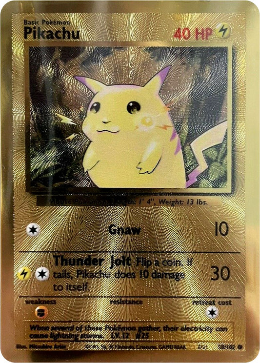 Pikachu Métal - Promo Célébration