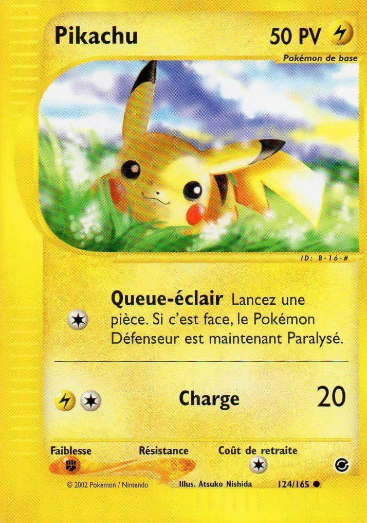 Pikachu - Expedition  - 124/165