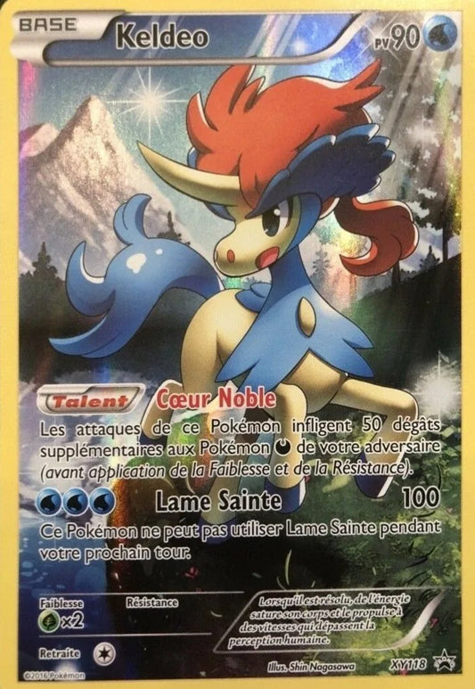 Keldeo Semi Full art - Promo  - XY118