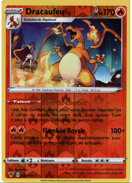 Dracaufeu Reverse - Voltage Eclatant -025/185