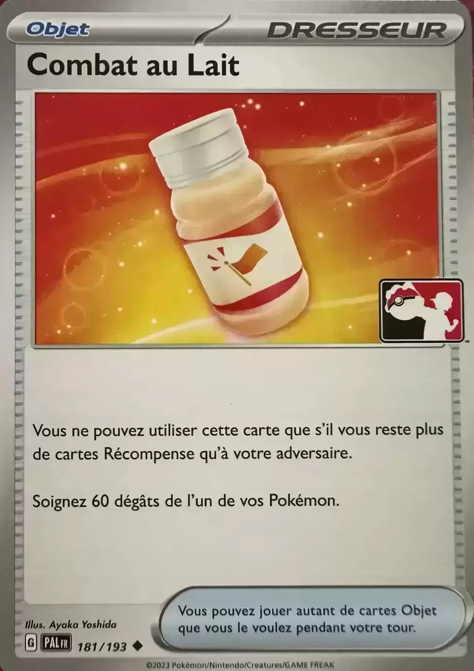 Combat au Lait - Evolution à Paldéa Play Pokemon- 181/193