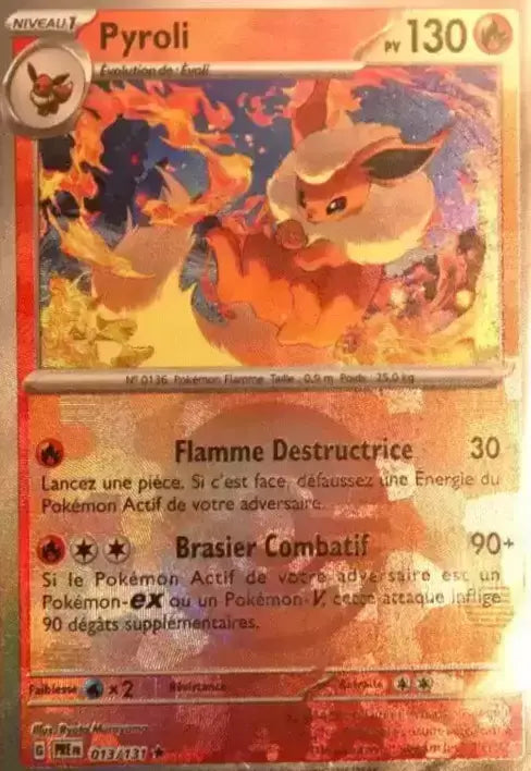 Pyroli Pokeball - Evolution Prismatique  -013/131
