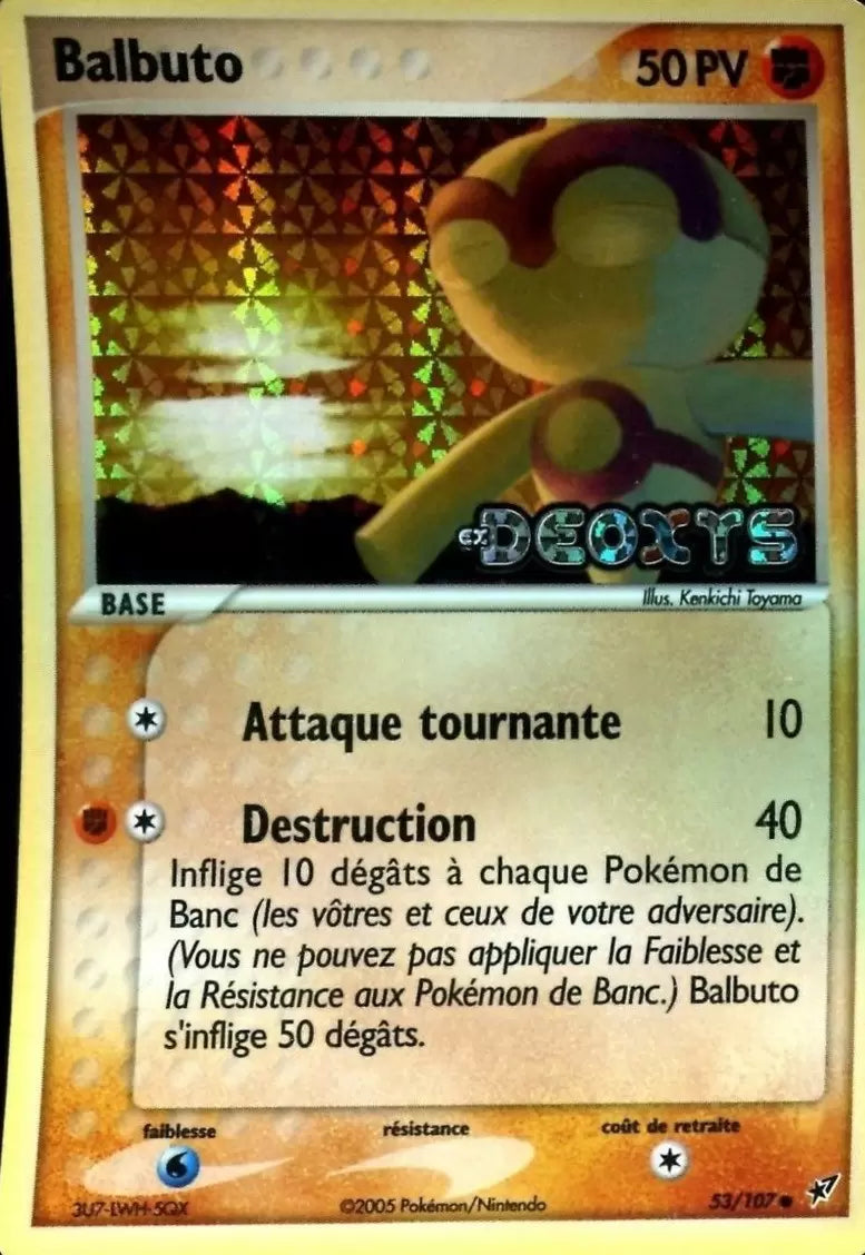 Balbuto Holo - Stamp Ex Deoxys - 53/107