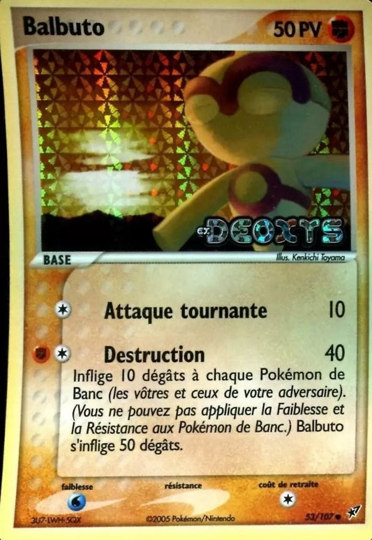 Balbuto Holo - Stamp Ex Deoxys - 53/107