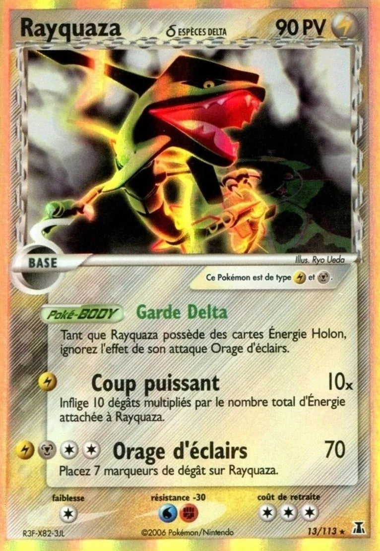 Rayquaza holo - Bloc Ex Espèce delta - 13/113