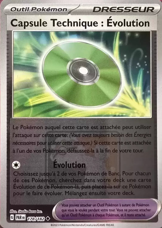 Capsule Technique Reverse - Faille Paradoxe Play Pokemon- 178/182