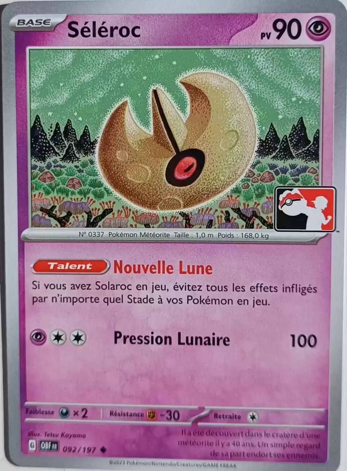 Séléroc - Flamme Obsidienne Play Pokemon- 092/197