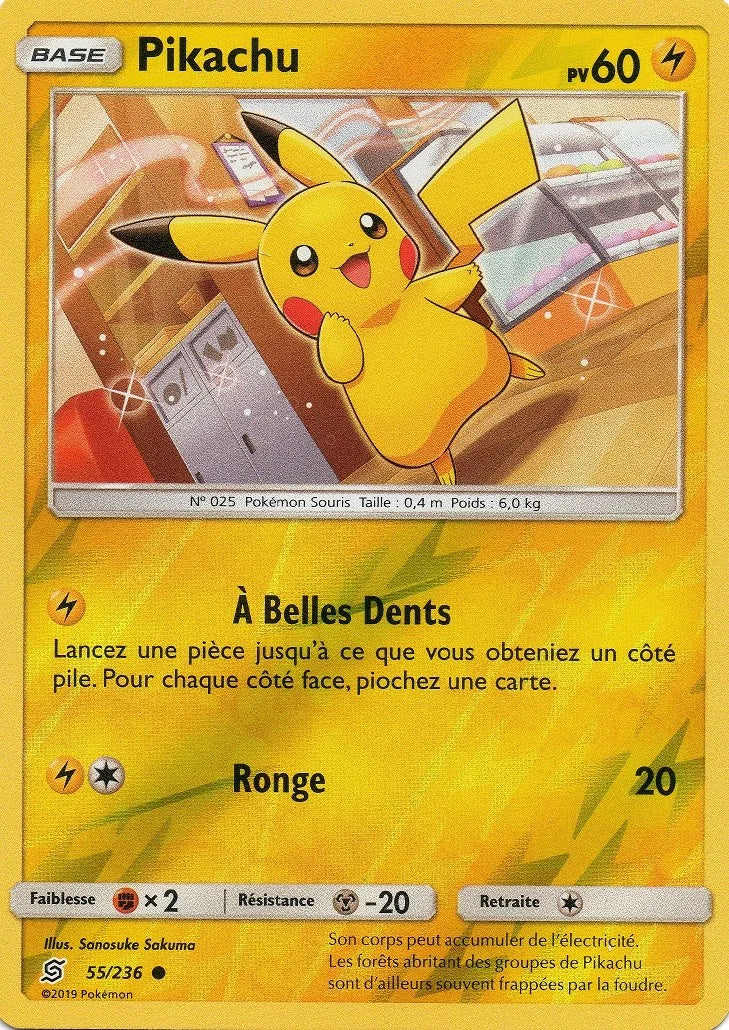 Pikachu Reverse - Harmonie des Esprits - 55/236