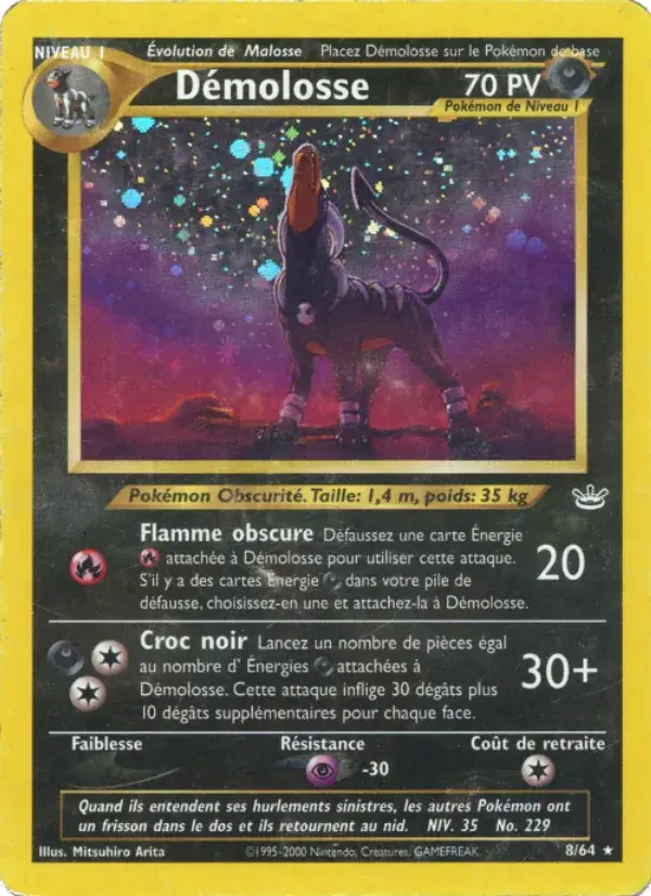 Demolosse holo  - Néo Revelation - 8/64