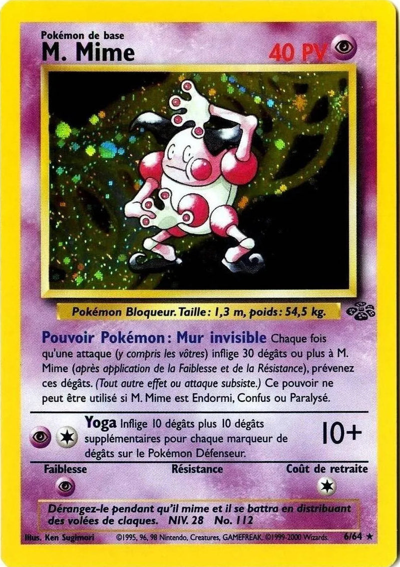 M Mime Holo - Jungle - 6/64