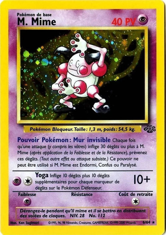M Mime Holo - Jungle - 6/64
