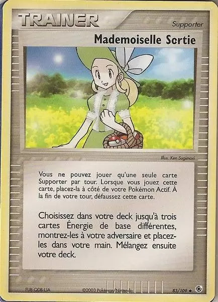 Mademoiselle Sortie Reverse -Bloc Ex Rubis saphir  - 83/109