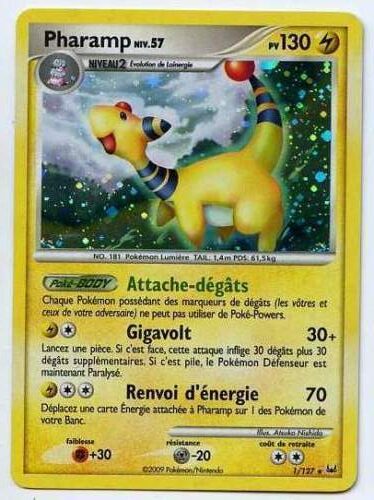 Pharamp holo - Platine - 1/127