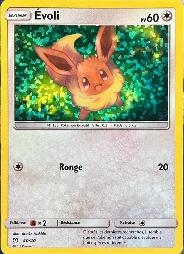 Evoli Holo- Mac Donald 2019 - 40/40
