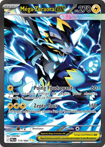 Mega Zéraora Alternative - Nuit Noire - 114/084