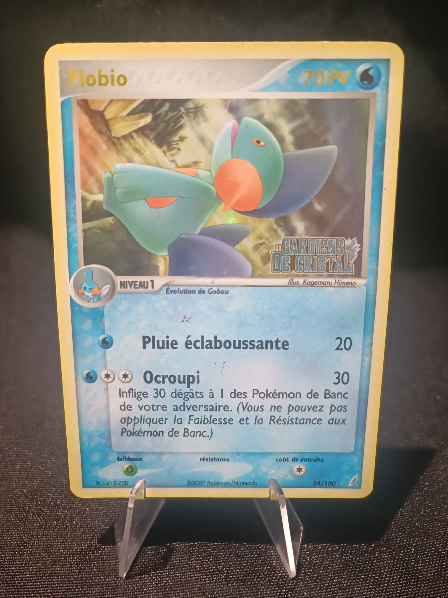 Flobio reverse - Stamp Ex Gardiens de Cristal  - 24/100