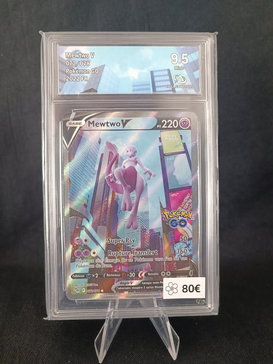 Mewtwo V Alternative Collect Aura 9.5 - Pokemon Go - 072/078