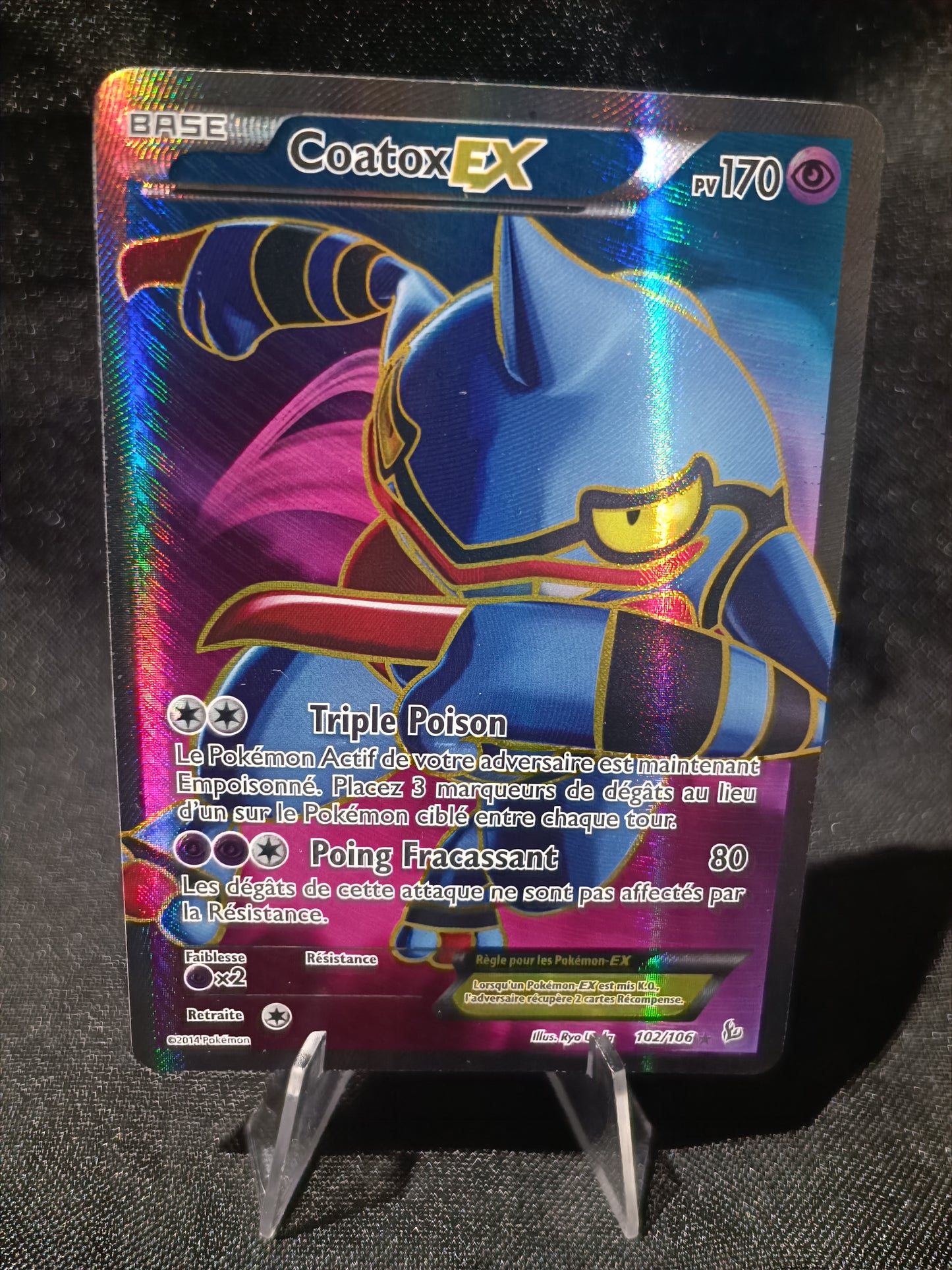 Coatox Full art Ex - XY Etincelles  - 102/106