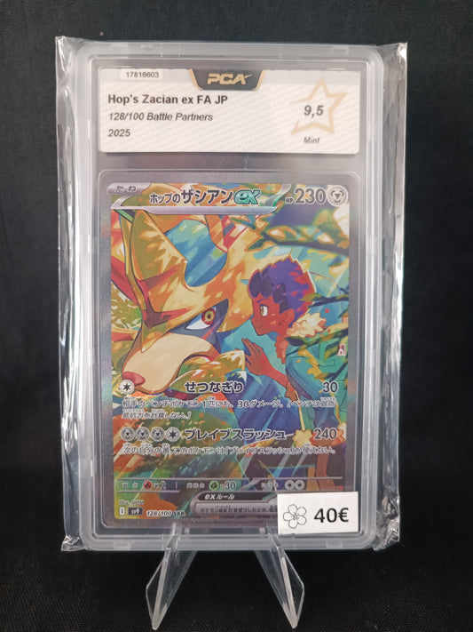 Zacian SAR PCA 9.5 - SV9 Japonais - 128/100