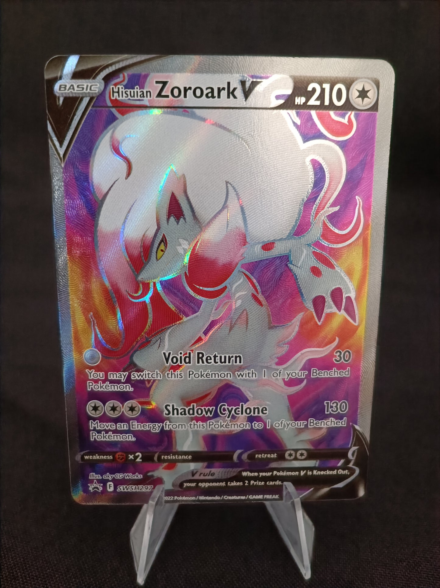 Zoroark V Full art US - Promo - SWSH297