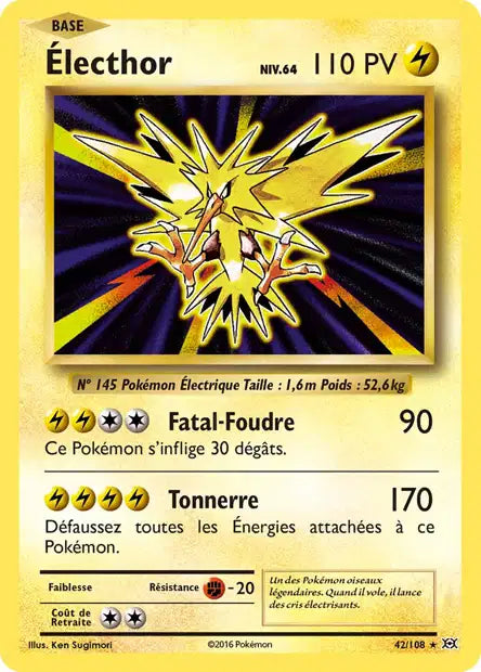 Electhor Holo - Xy Évolution - 42/108