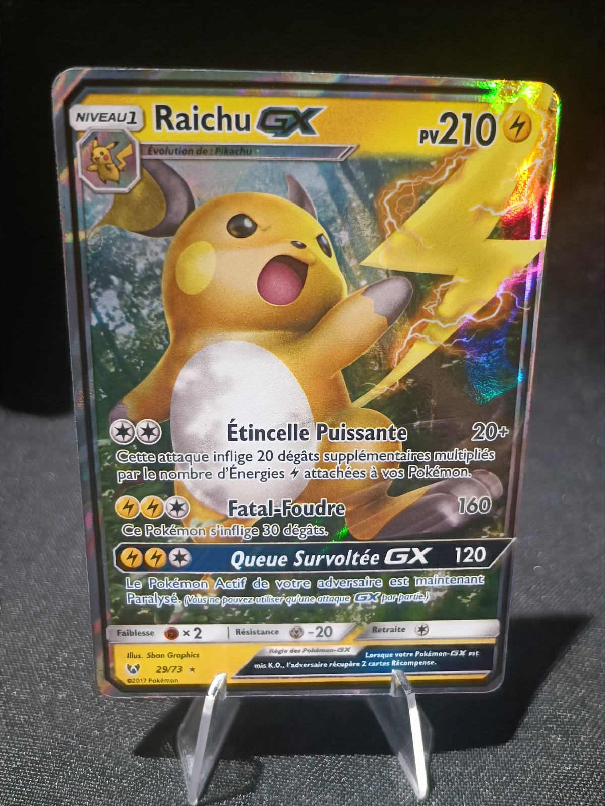Raichu Gx - Légendes Brillantes - 29/73