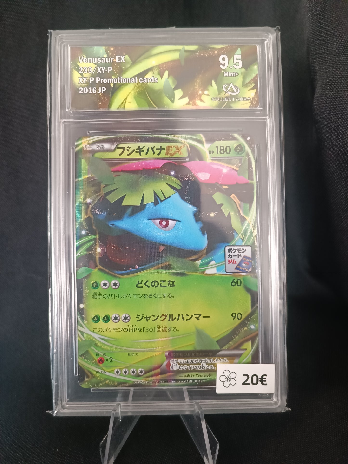 Florizarre Ex Gradee Collect aura 9.5 - Promo Japonais - 233/XY-P