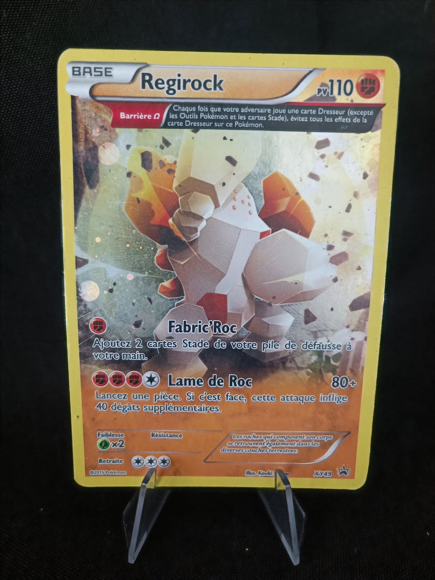 Regirock Semi Full art - Promo  - XY49