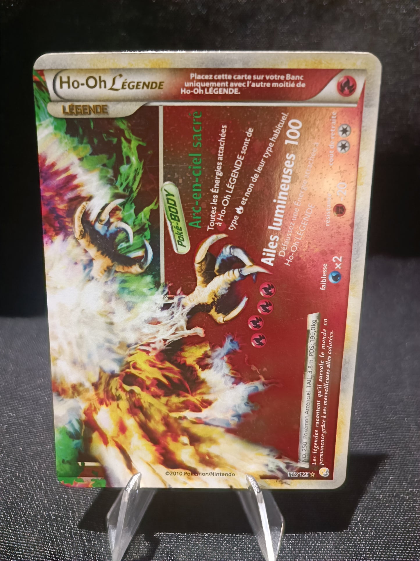 Ho oh Legendes  - Heartgold Soulsilver - 112/123