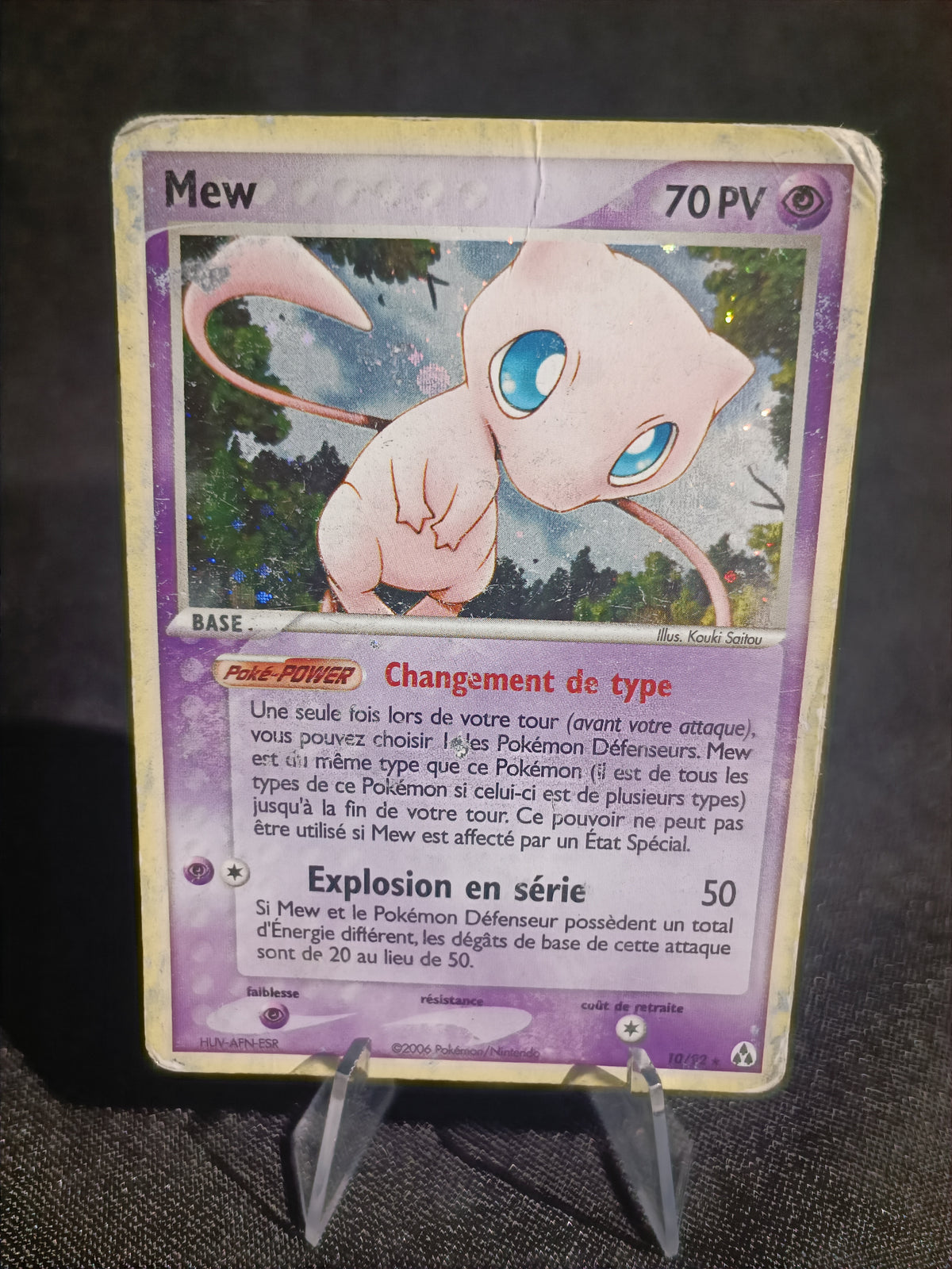 Mew Holo - Bloc Ex Créateur de Légende - 10/92