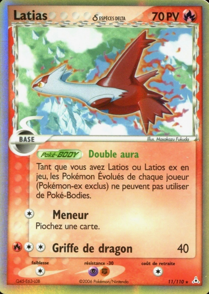 Latias holo - Bloc Ex Fantôme holon - 11/110