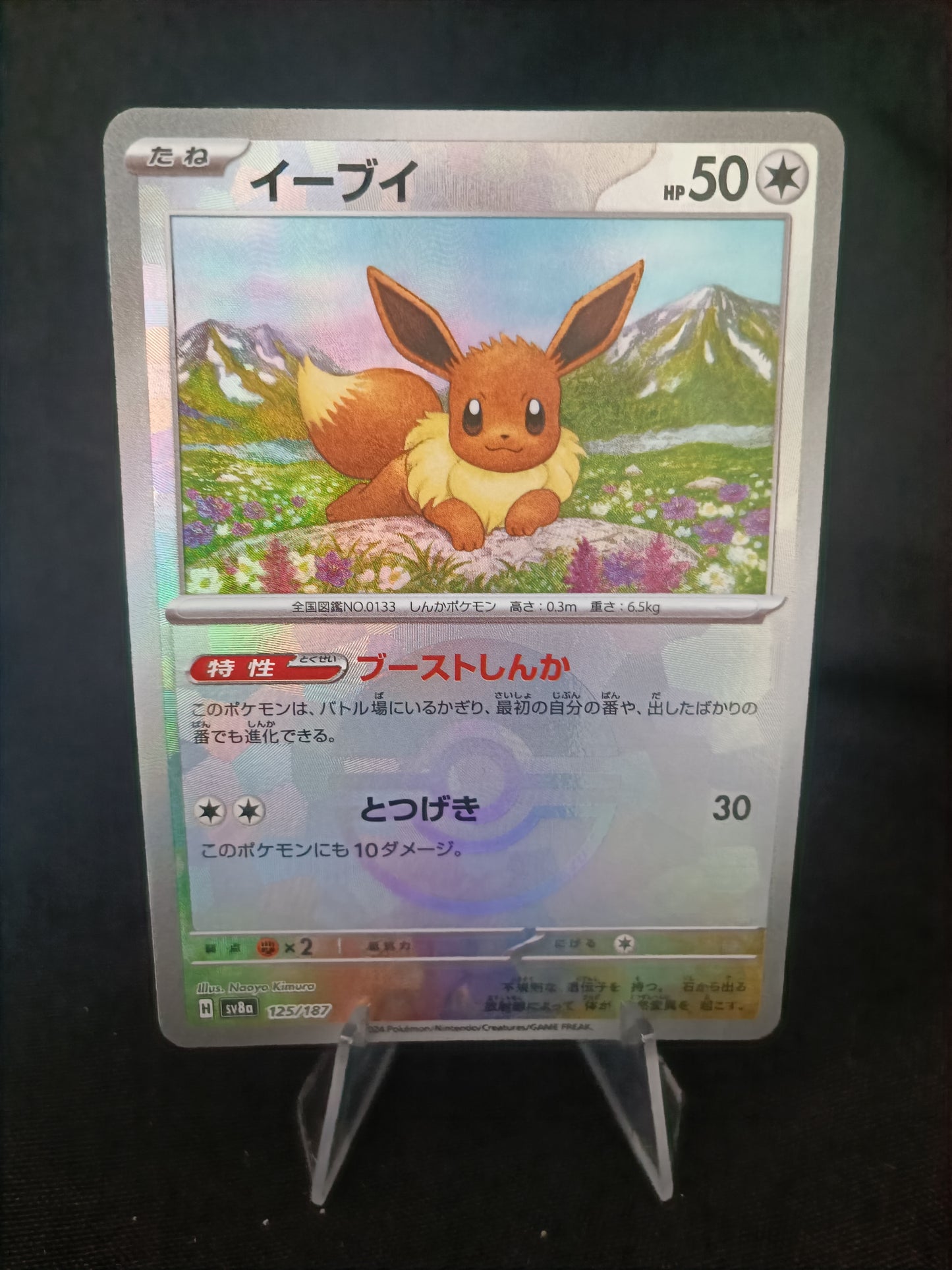 Evoli Pokeball - Sv8a Japonais - 125/187