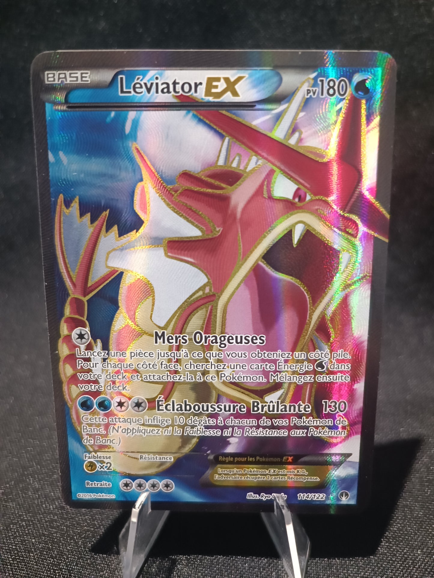 Leviator Ex Full art - Xy Rupture turbo - 114/122
