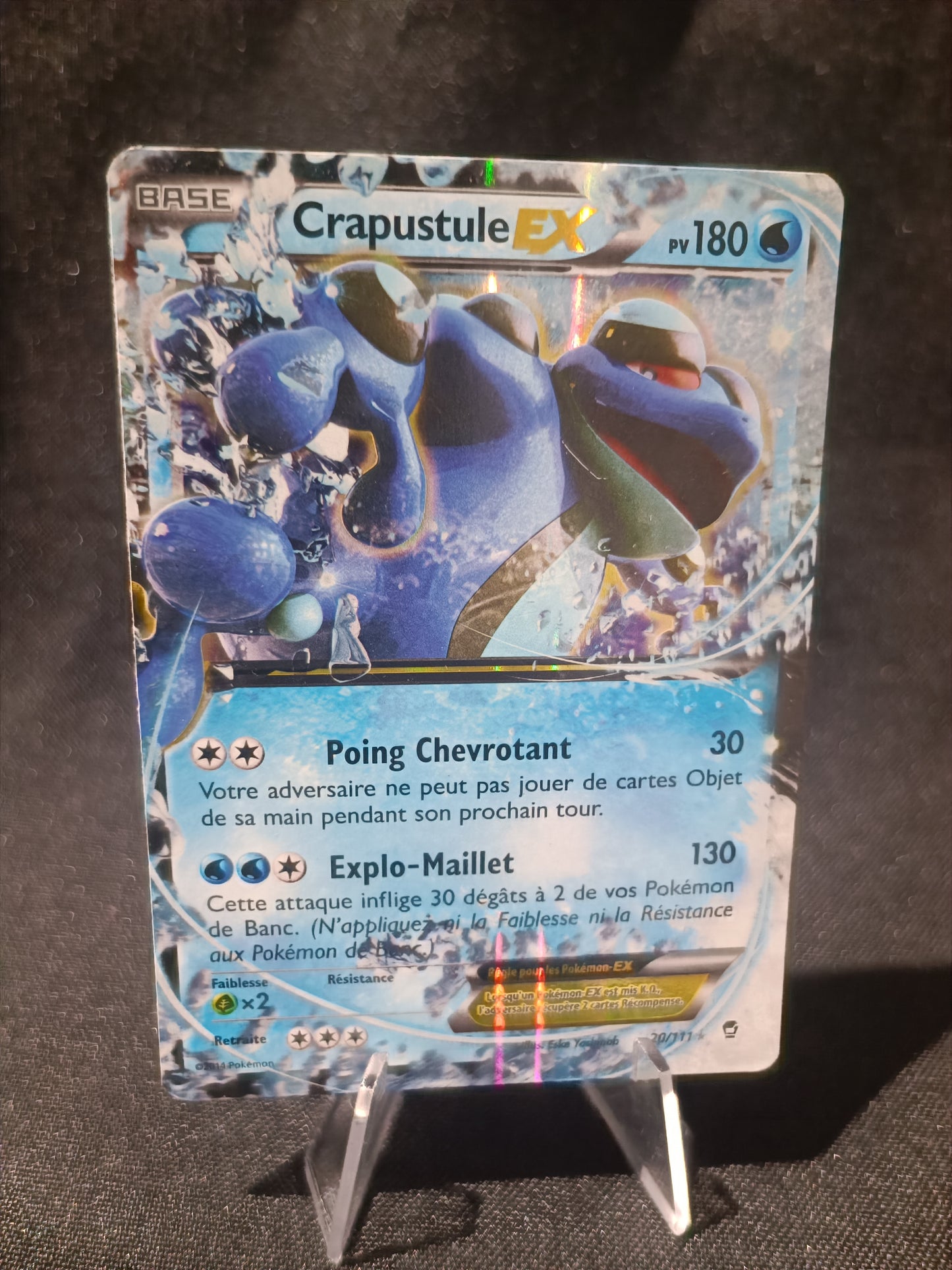 Crapustule Ex - Xy Poing  furieux - 20/111
