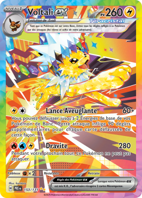 Voltali Ex Alternative -Evolutions Prismatiques - 153/131