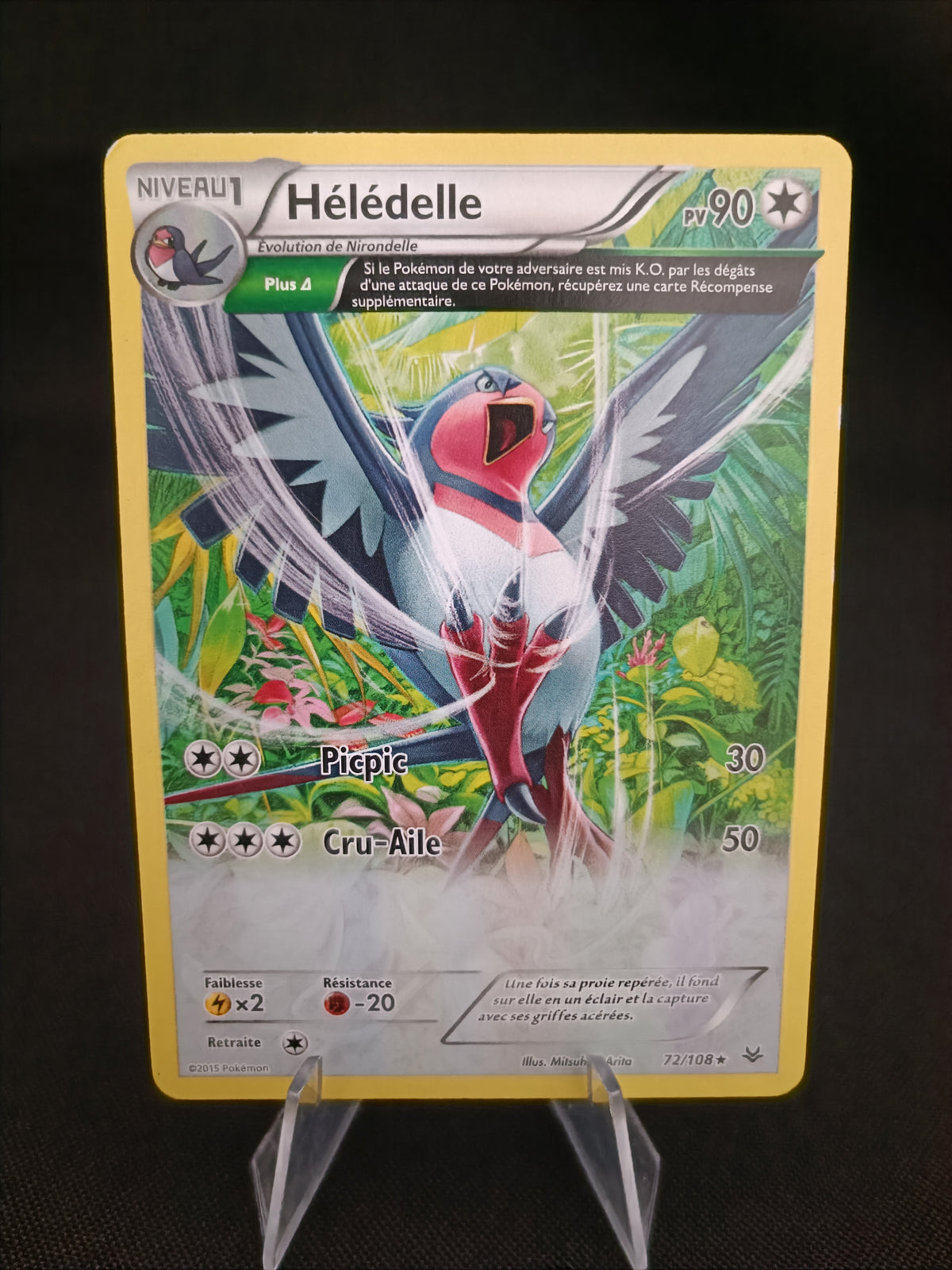Hélédelle Semi Full art - XY Ciel Rugissant - 72/108