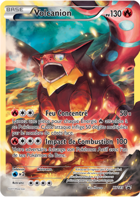 Volcanion Full art - Promo  - XY185