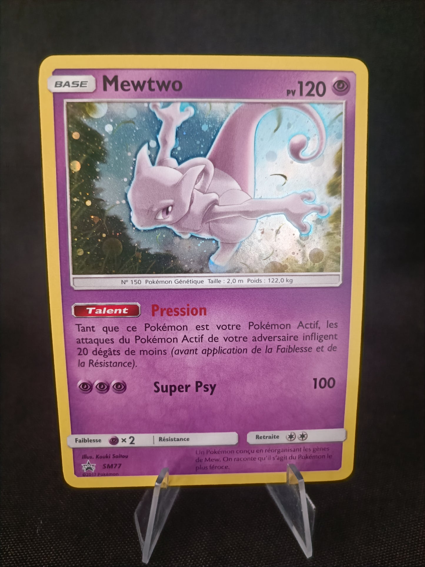 Mewtwo Holo - Promo - SM77