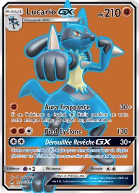 Lucario Gx Full art - Lumière Interdite - 122/121