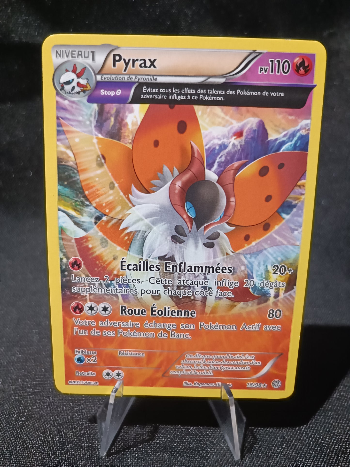 Pyrax - XY Origines Antiques  - 18/98