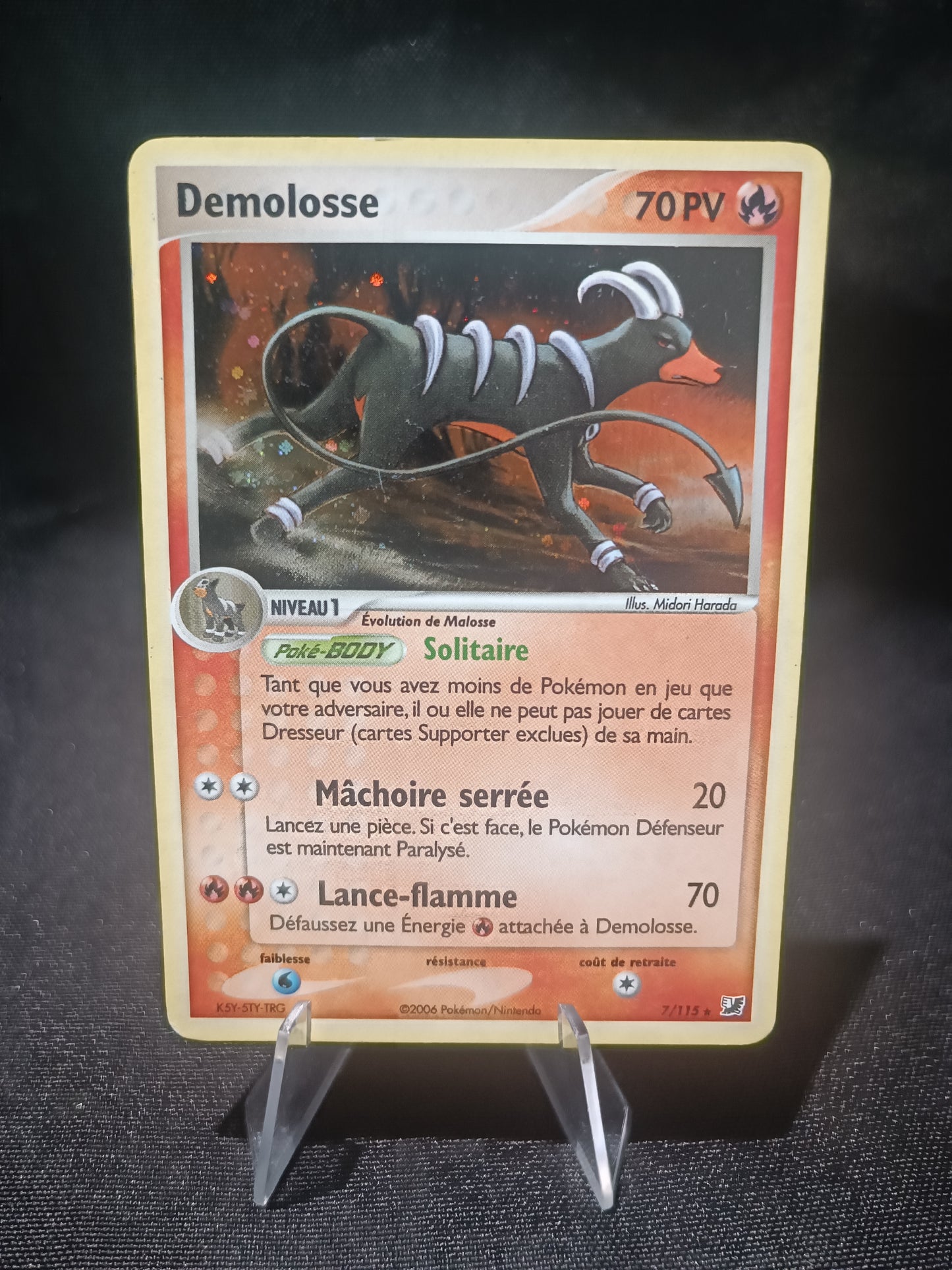 Demolosse holo - Bloc Ex Forces cachées -7/115